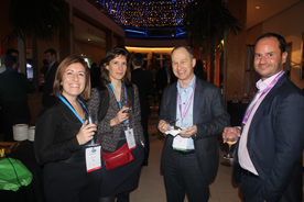 Happy Attendees Networking at Future of Finance Summit